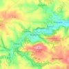 Wachtnitz topographic map, elevation, terrain