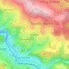 Beierfeld topographic map, elevation, terrain
