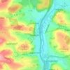 Pielmühle topographic map, elevation, terrain