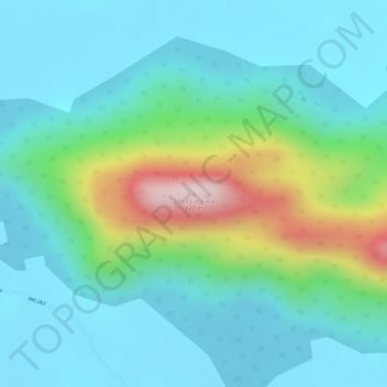 Serra Curicaca topographic map, elevation, terrain