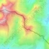 Cuernos Del Diablo topographic map, elevation, terrain