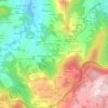 O Igrexario topographic map, elevation, terrain