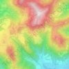 Amora topographic map, elevation, terrain