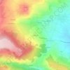 Longchamp topographic map, elevation, terrain