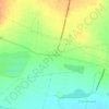 Veeranam topographic map, elevation, terrain