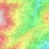 Mocogno topographic map, elevation, terrain