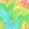 La Croix topographic map, elevation, terrain