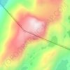 Mount Middleton topographic map, elevation, terrain