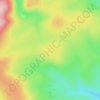 Woolbist Law topographic map, elevation, terrain