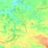 Boisvin topographic map, elevation, terrain
