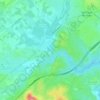 Le Trou topographic map, elevation, terrain