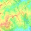 Glen Forest topographic map, elevation, terrain