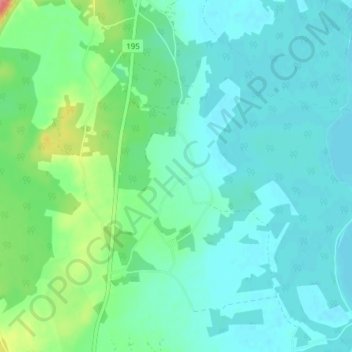 Skogaryd topographic map, elevation, terrain