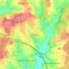 Greßthal topographic map, elevation, terrain