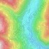 Villa Rendena topographic map, elevation, terrain