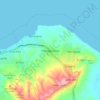 Ciénaga Lejos topographic map, elevation, terrain