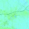 Kansi topographic map, elevation, terrain