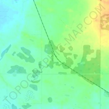 Epping topographic map, elevation, terrain