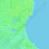 Northpointe at Bayshore topographic map, elevation, terrain