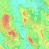 Lepsämä topographic map, elevation, terrain