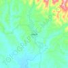 Maprik topographic map, elevation, terrain