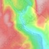 Paradise topographic map, elevation, terrain