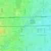 Stark topographic map, elevation, terrain