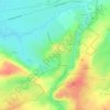 La Montée de l'Eau topographic map, elevation, terrain