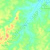 Batok topographic map, elevation, terrain