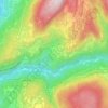 Verla topographic map, elevation, terrain