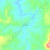 Venda Velha topographic map, elevation, terrain