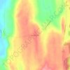 West Cornwall topographic map, elevation, terrain