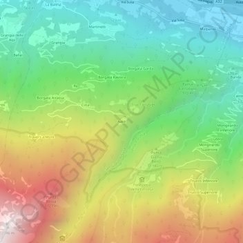 Adrit topographic map, elevation, terrain