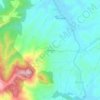 Sidi Yahya topographic map, elevation, terrain