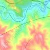 Martín Blanco topographic map, elevation, terrain