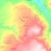El Cortijo topographic map, elevation, terrain