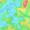 Malija topographic map, elevation, terrain