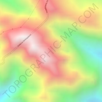 Banigogom topographic map, elevation, terrain
