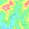 San José de Apartadó topographic map, elevation, terrain