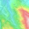 Colle di Lucoli topographic map, elevation, terrain