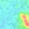 La Landelle topographic map, elevation, terrain