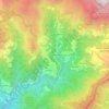 Prato Sopralacroce topographic map, elevation, terrain