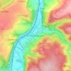 Dorndorf-Steudnitz topographic map, elevation, terrain