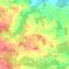Connor topographic map, elevation, terrain