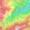 Fellicarolo topographic map, elevation, terrain