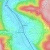Hemeln topographic map, elevation, terrain