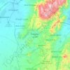 Tawiyean topographic map, elevation, terrain