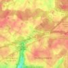Trieu à Vallée topographic map, elevation, terrain