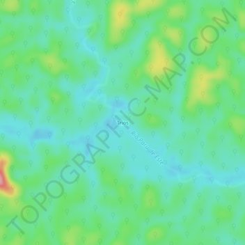 Trios topographic map, elevation, terrain