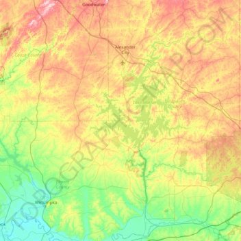 Governor's Island topographic map, elevation, terrain